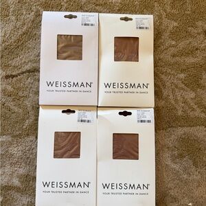 Weissman Suntan Footed Tights